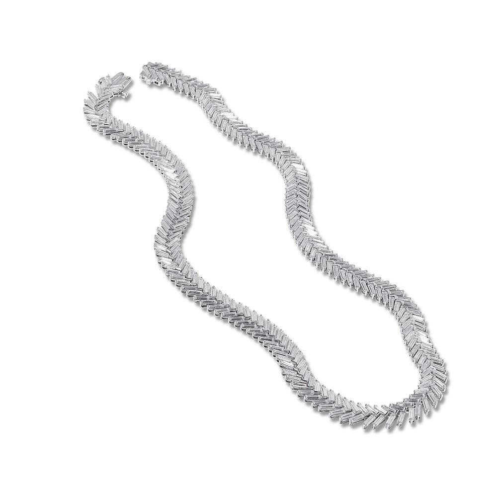 The Sade Herringbone Necklace