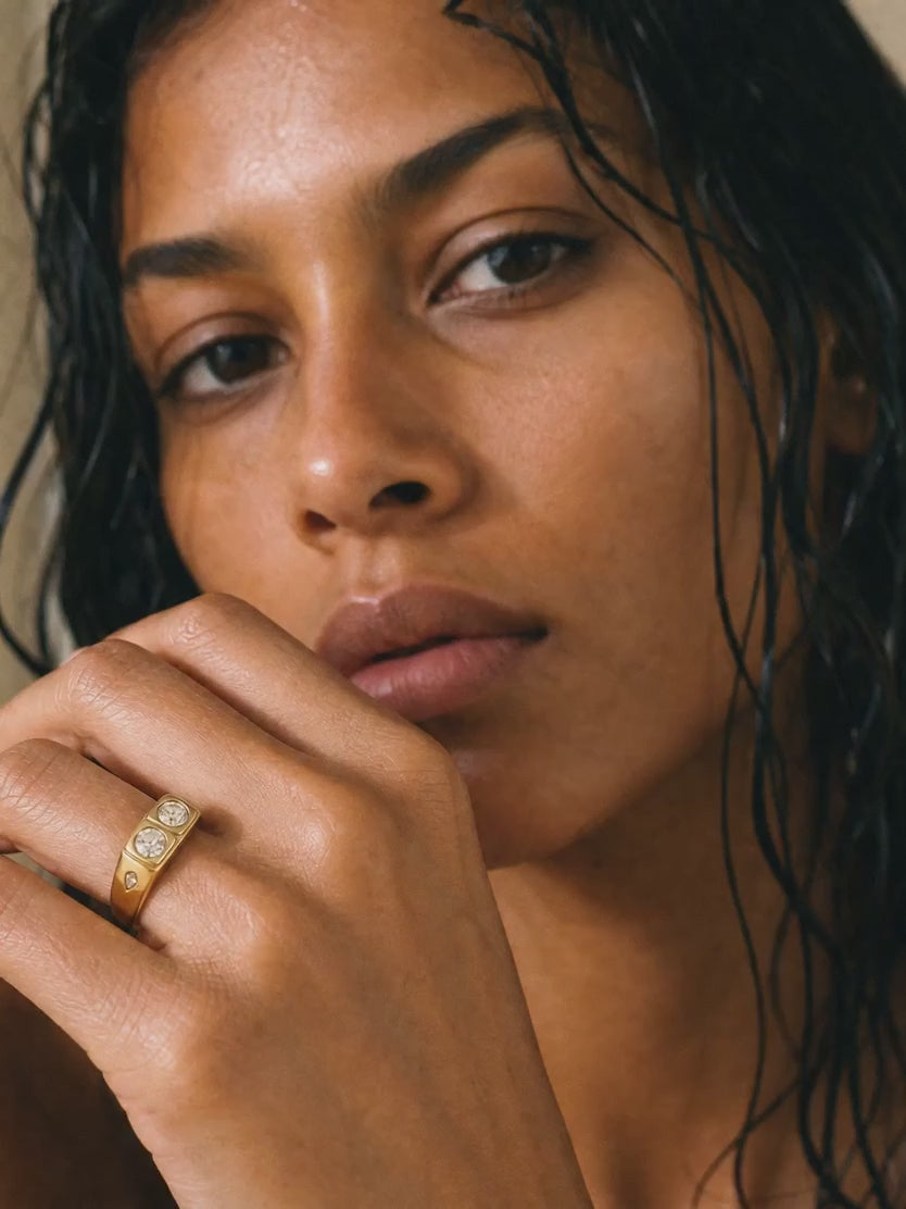 The Frida Two-Stone Ring