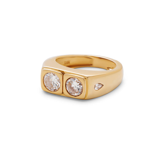 The Frida Two-Stone Ring